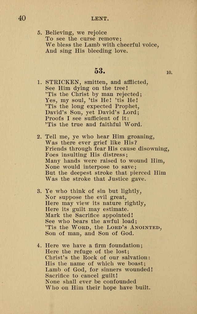 Hymnal for Evangelical Lutheran Missions page 40