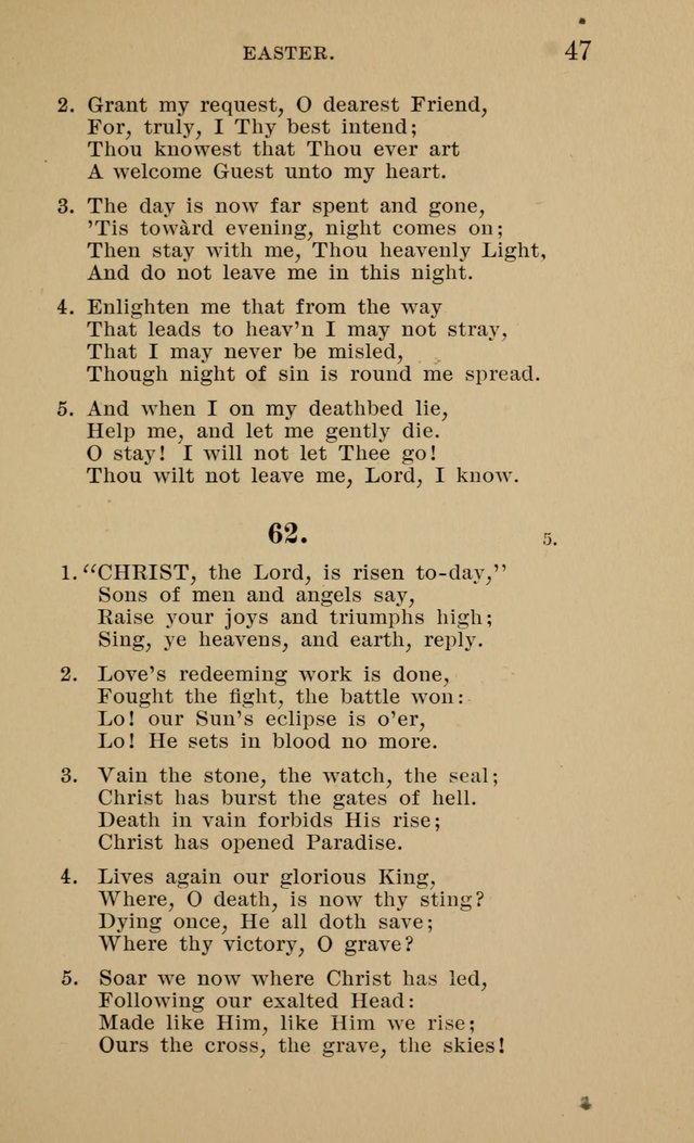 Hymnal for Evangelical Lutheran Missions page 47