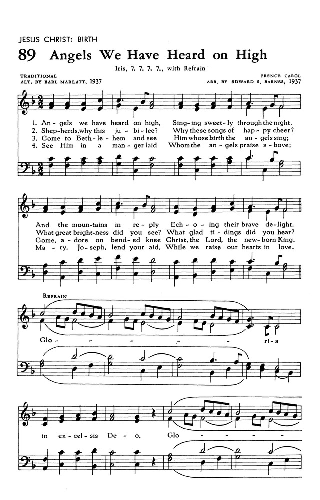 The Hymnal of The Evangelical United Brethren Church page 100