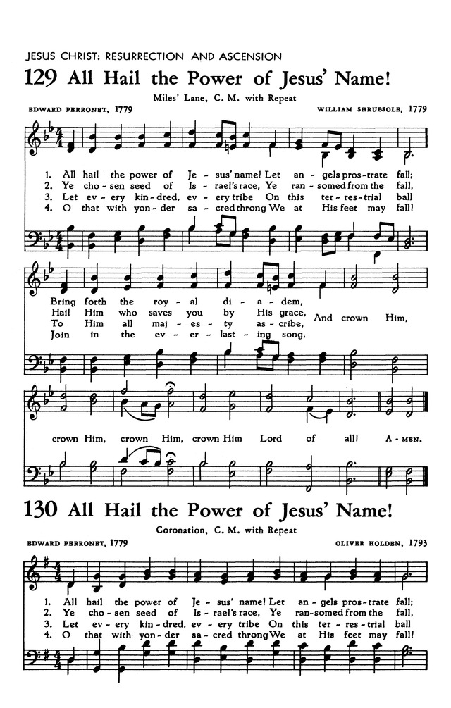 The Hymnal of The Evangelical United Brethren Church page 134