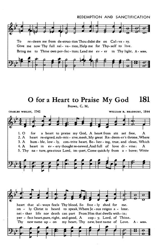 The Hymnal of The Evangelical United Brethren Church page 179