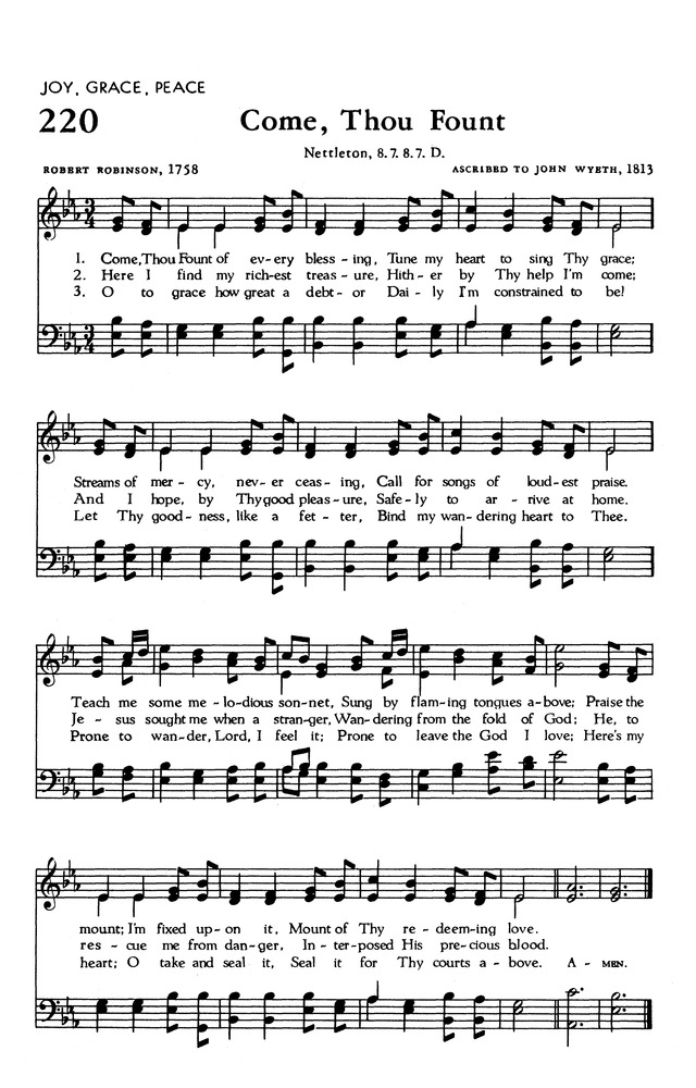 The Hymnal of The Evangelical United Brethren Church page 214