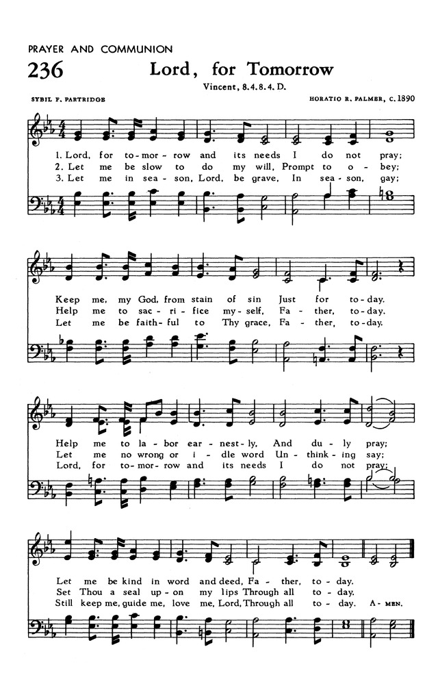 The Hymnal of The Evangelical United Brethren Church page 228