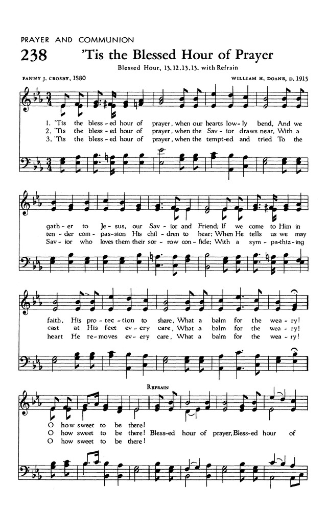 The Hymnal of The Evangelical United Brethren Church page 230