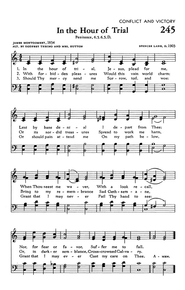 The Hymnal of The Evangelical United Brethren Church page 235