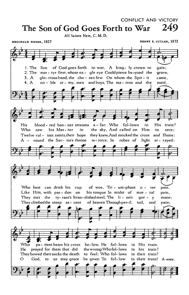 The Hymnal of The Evangelical United Brethren Church page 239