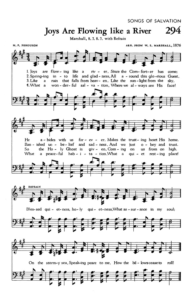 The Hymnal of The Evangelical United Brethren Church page 277