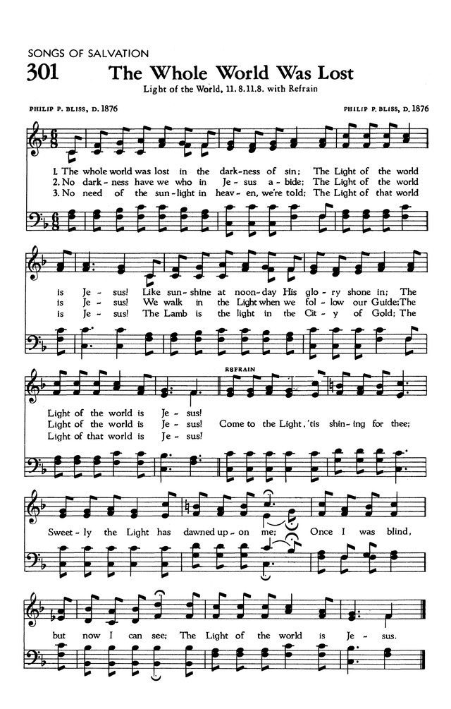 The Hymnal of The Evangelical United Brethren Church page 284