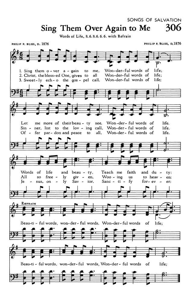 The Hymnal of The Evangelical United Brethren Church page 289