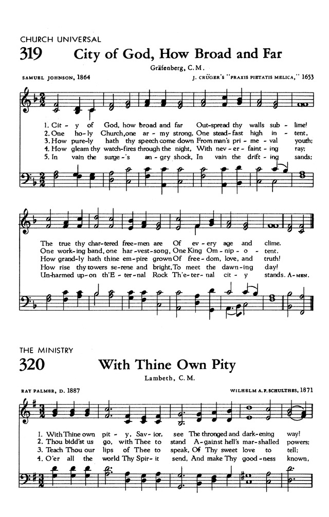 The Hymnal of The Evangelical United Brethren Church page 300