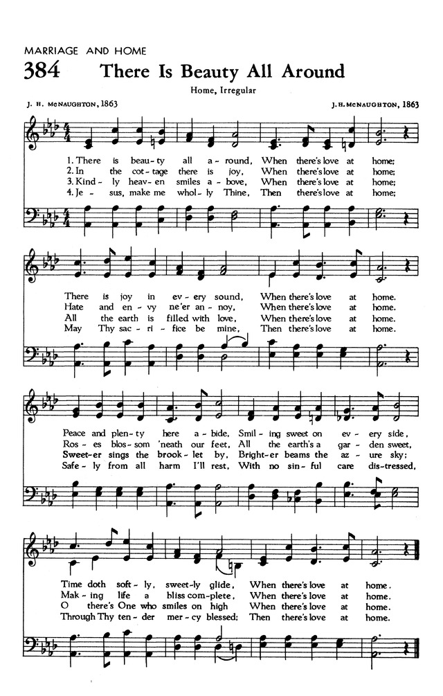 The Hymnal of The Evangelical United Brethren Church page 350