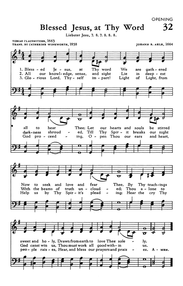 The Hymnal of The Evangelical United Brethren Church page 49