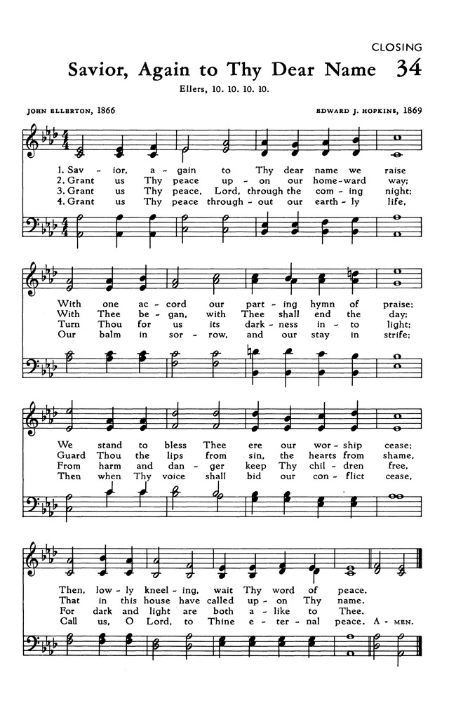 The Hymnal of The Evangelical United Brethren Church page 51