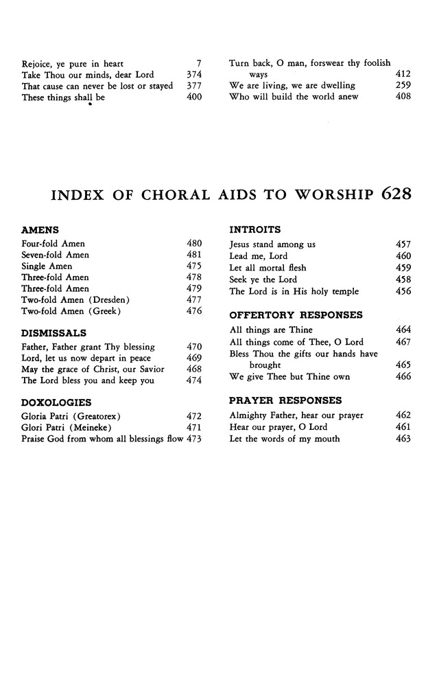 The Hymnal of The Evangelical United Brethren Church page 535