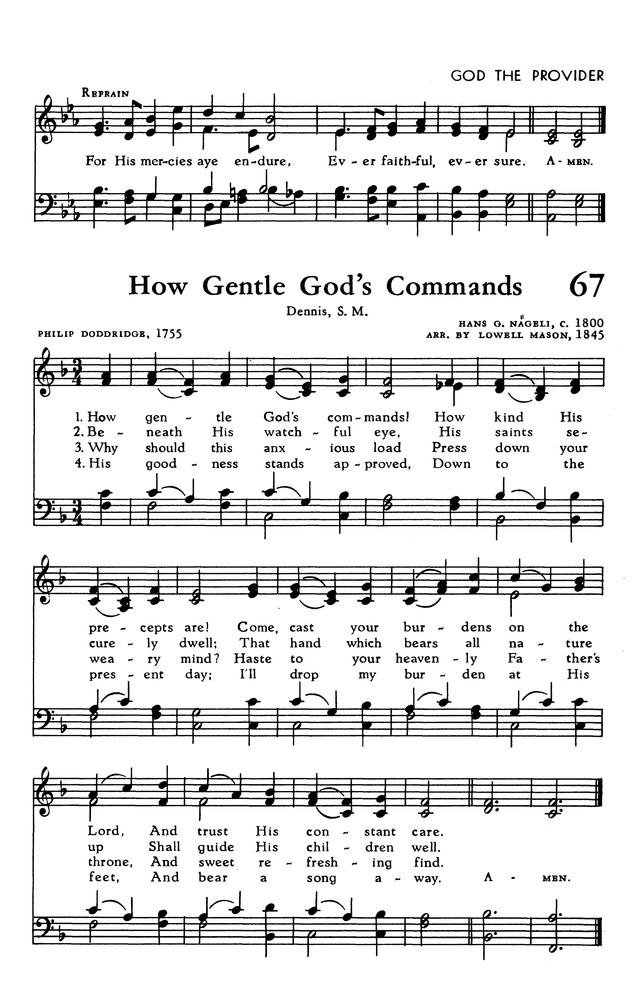 The Hymnal of The Evangelical United Brethren Church page 79