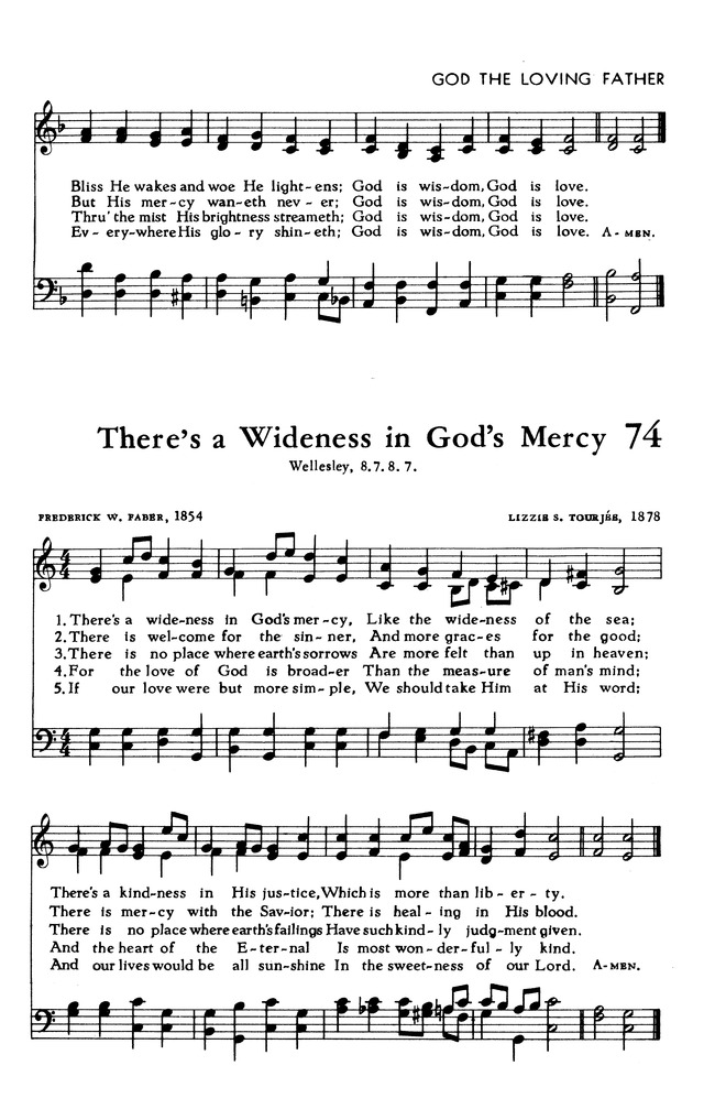 The Hymnal of The Evangelical United Brethren Church page 85