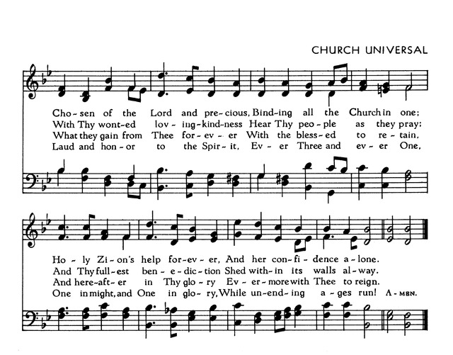 The Hymnal of The Evangelical United Brethren Church page Z317