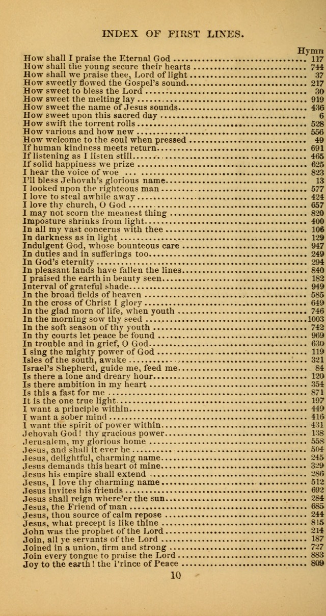 Hymns for Christian Devotion: especially adapted to the Universalist denomination. (New ed.) page 10