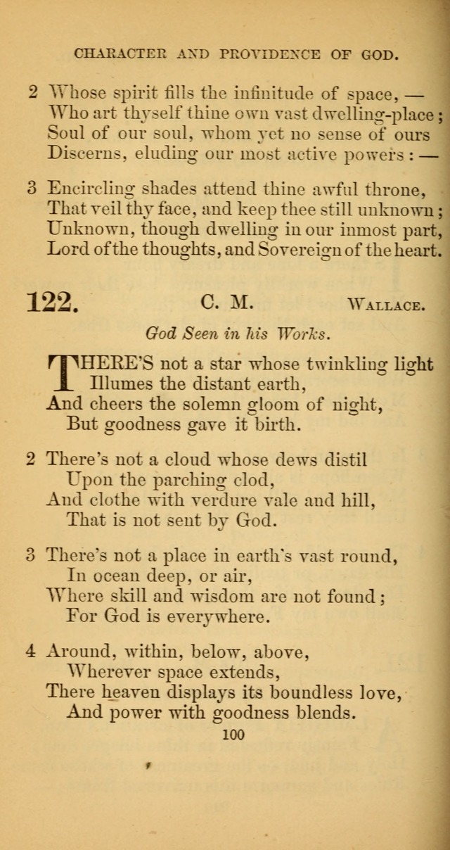 Hymns for Christian Devotion: especially adapted to the Universalist denomination. (New ed.) page 100