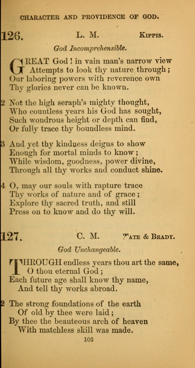 Hymns for Christian Devotion: especially adapted to the Universalist denomination. (New ed.) page 103