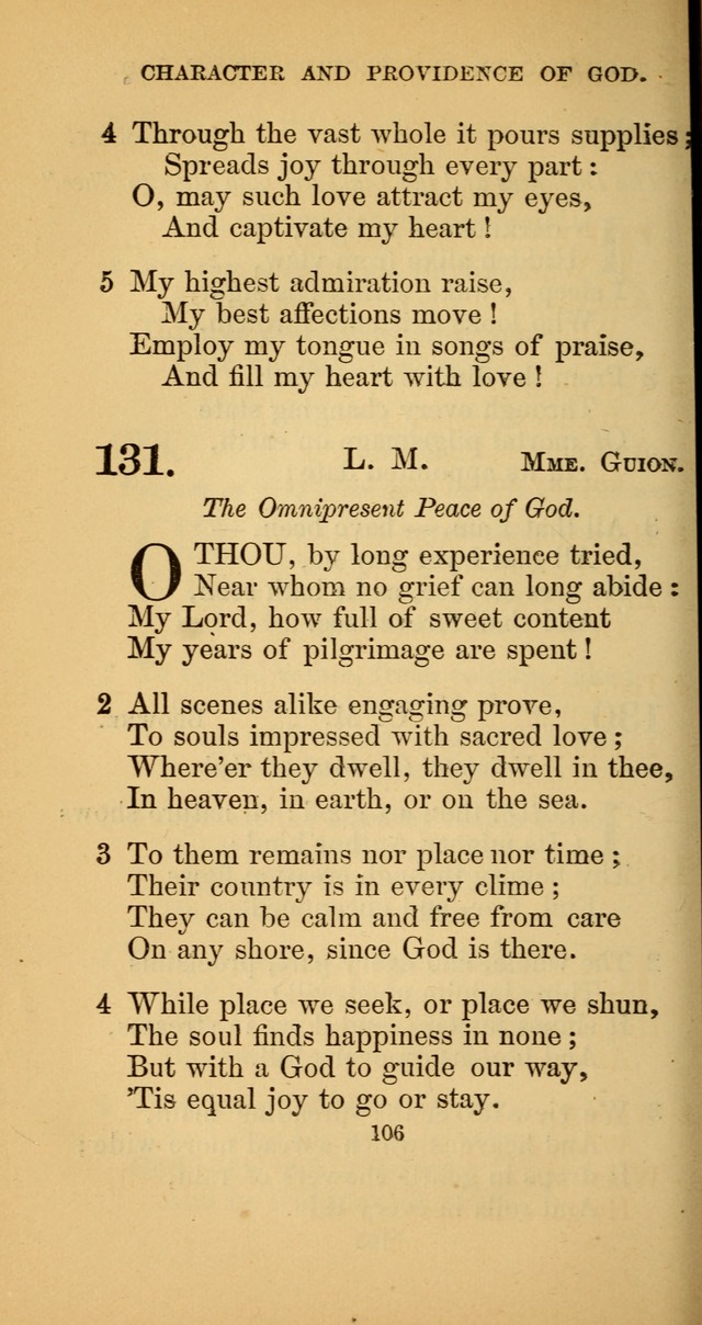 Hymns for Christian Devotion: especially adapted to the Universalist denomination. (New ed.) page 106