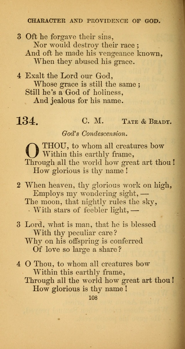 Hymns for Christian Devotion: especially adapted to the Universalist denomination. (New ed.) page 108