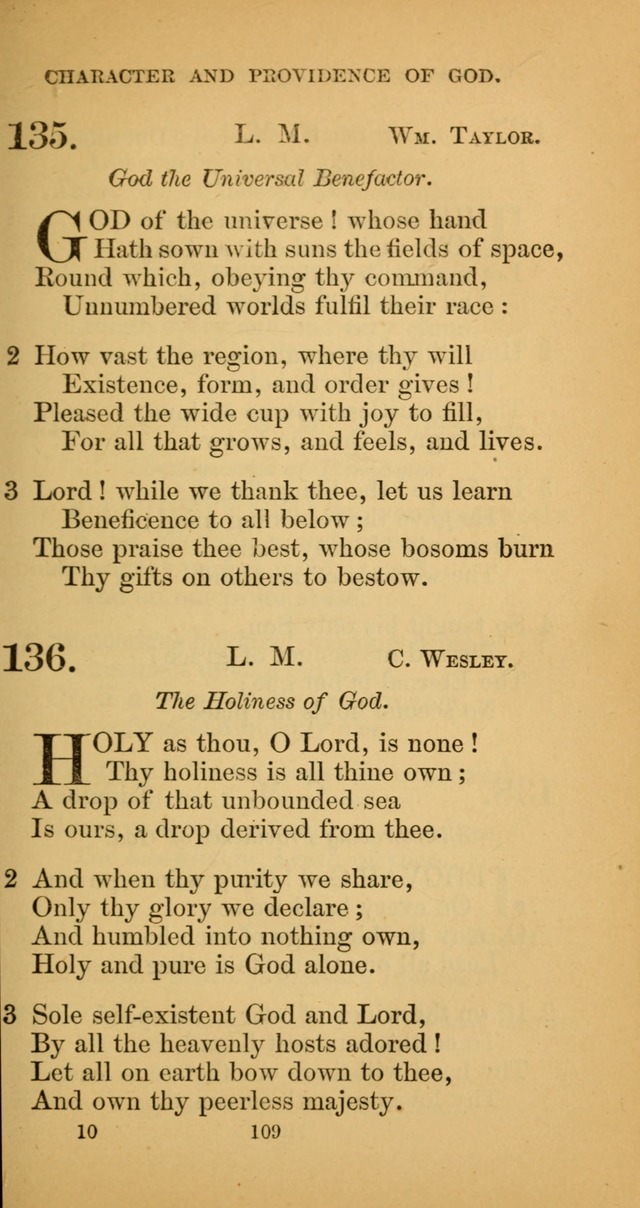 Hymns for Christian Devotion: especially adapted to the Universalist denomination. (New ed.) page 109