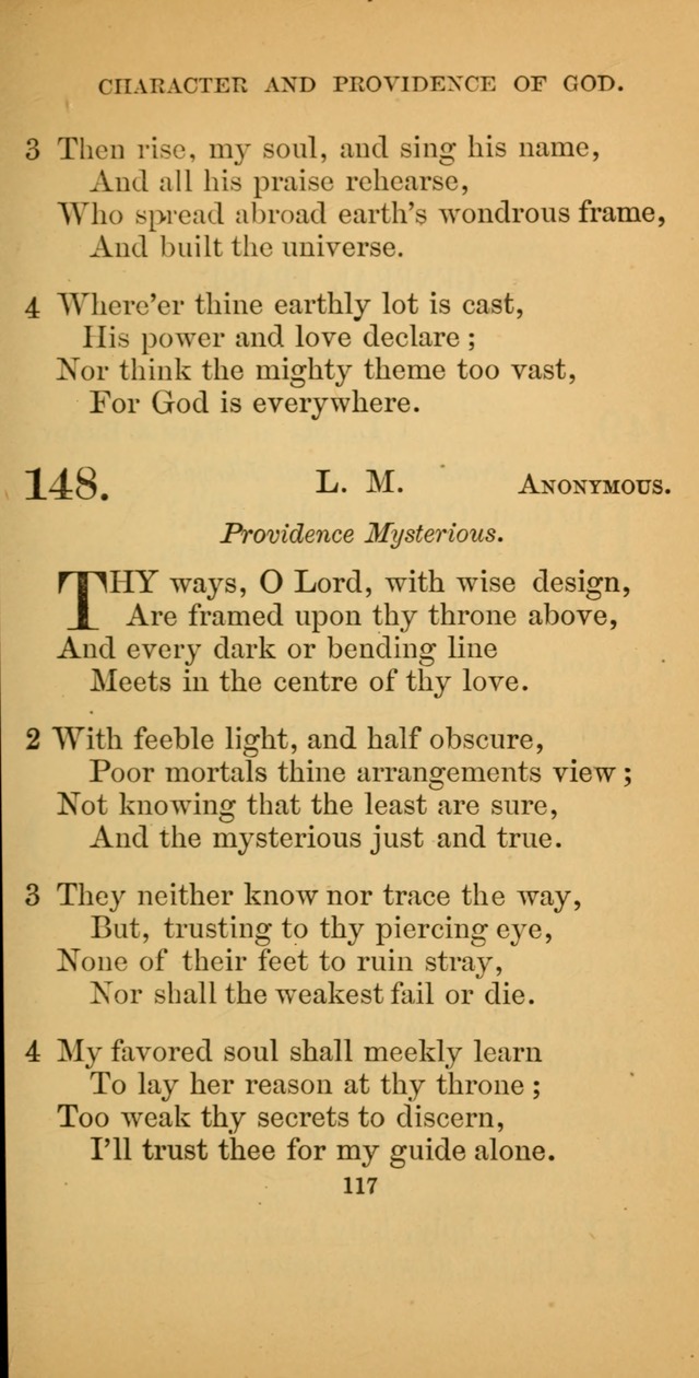 Hymns for Christian Devotion: especially adapted to the Universalist denomination. (New ed.) page 117