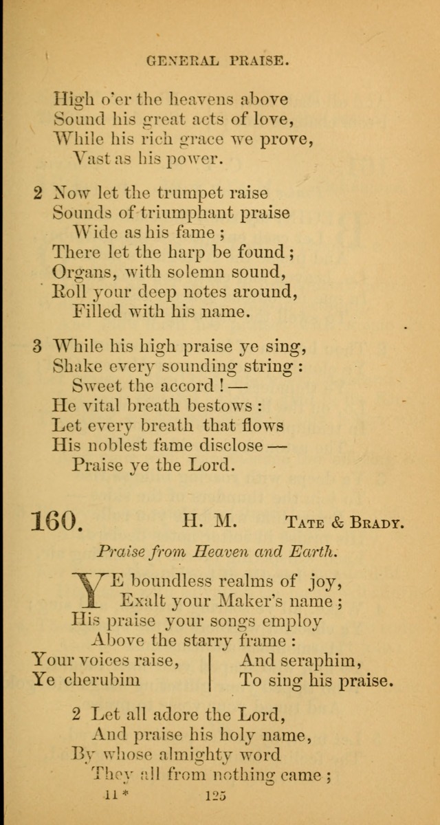 Hymns for Christian Devotion: especially adapted to the Universalist denomination. (New ed.) page 125