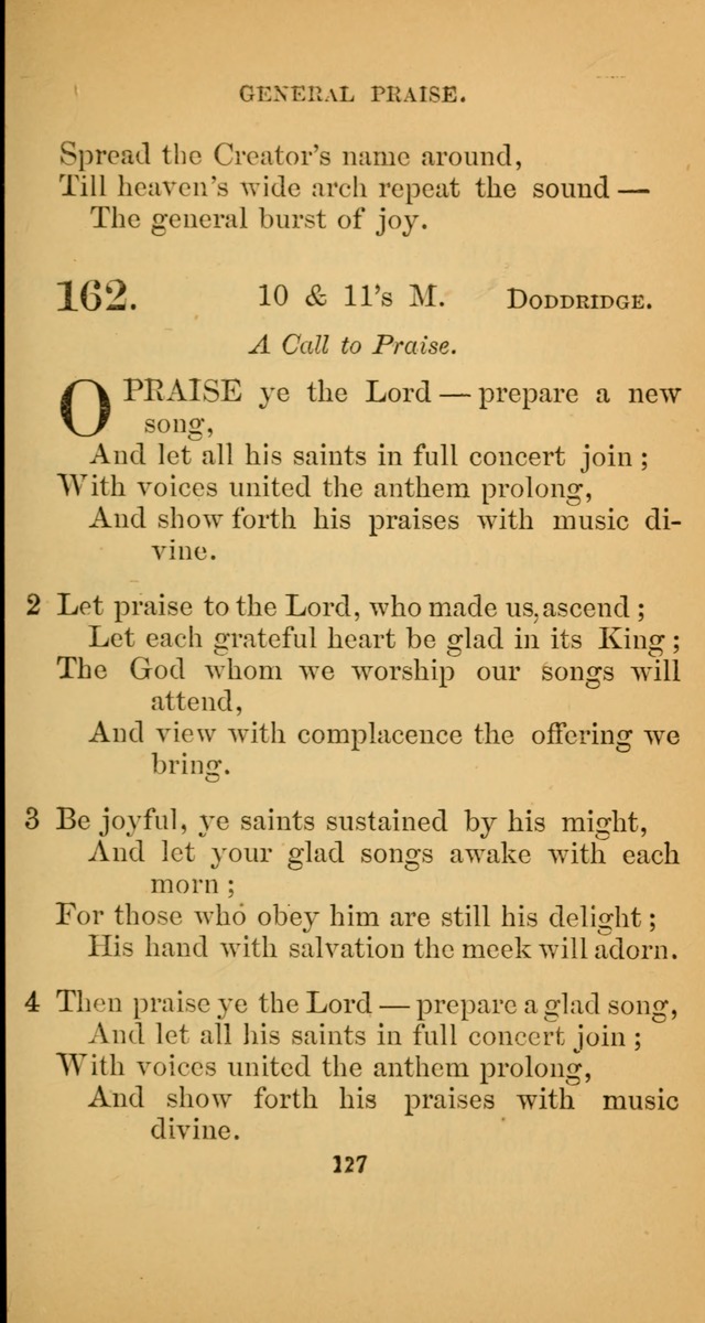 Hymns for Christian Devotion: especially adapted to the Universalist denomination. (New ed.) page 127