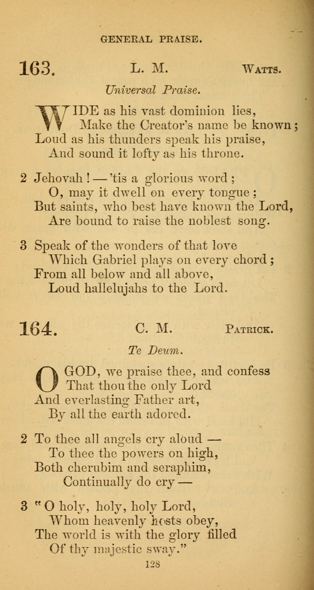 Hymns for Christian Devotion: especially adapted to the Universalist denomination. (New ed.) page 128