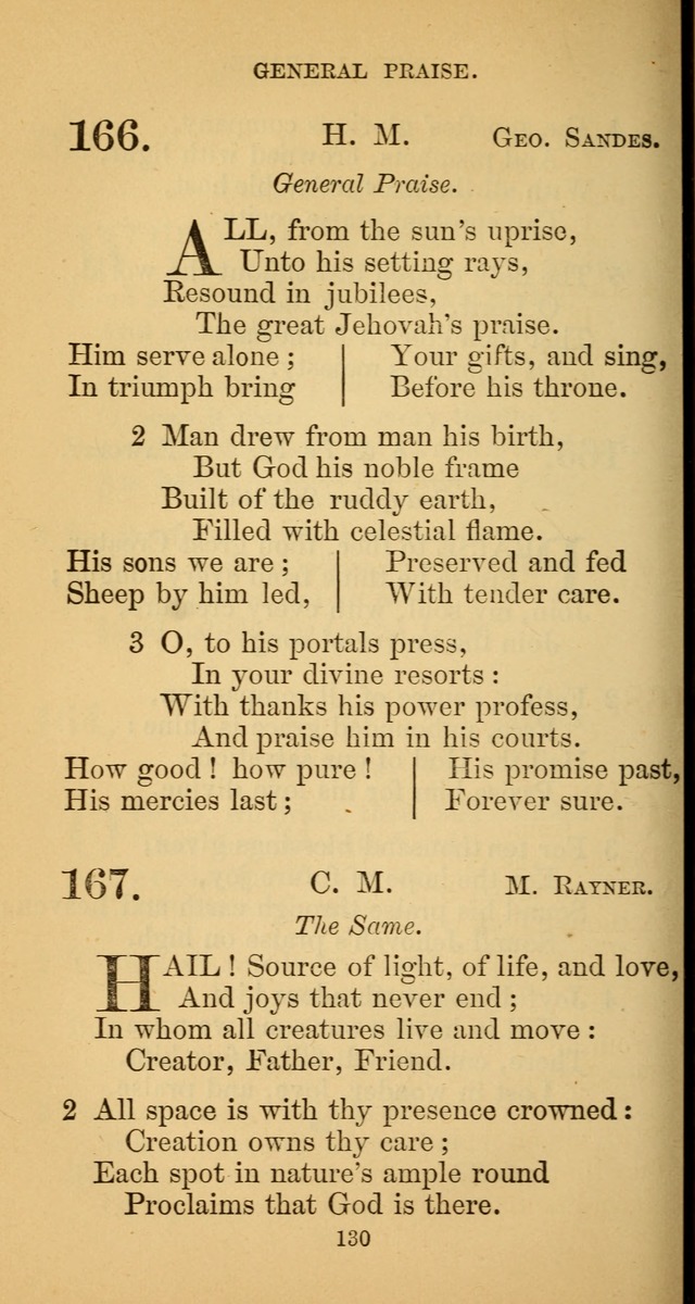 Hymns for Christian Devotion: especially adapted to the Universalist denomination. (New ed.) page 130