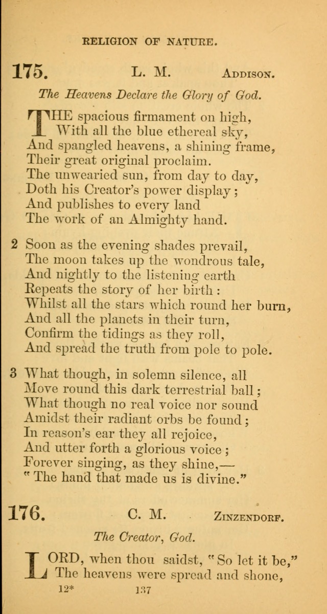 Hymns for Christian Devotion: especially adapted to the Universalist denomination. (New ed.) page 137