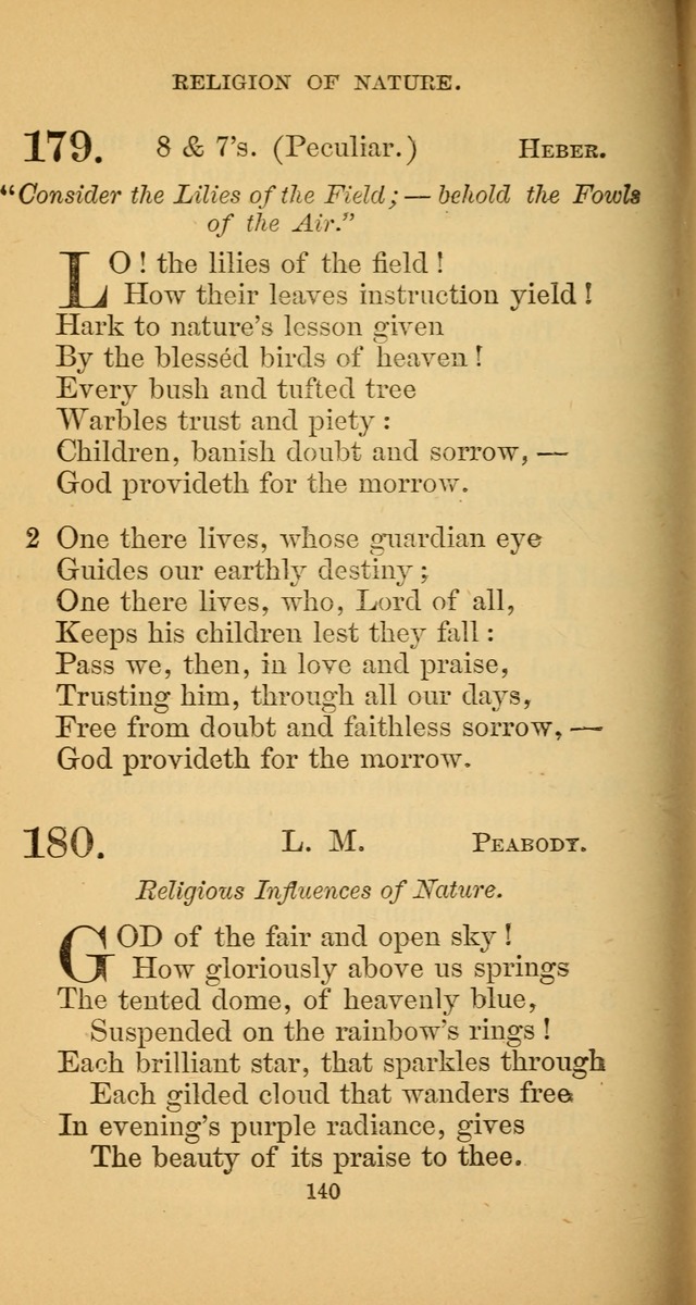 Hymns for Christian Devotion: especially adapted to the Universalist denomination. (New ed.) page 140