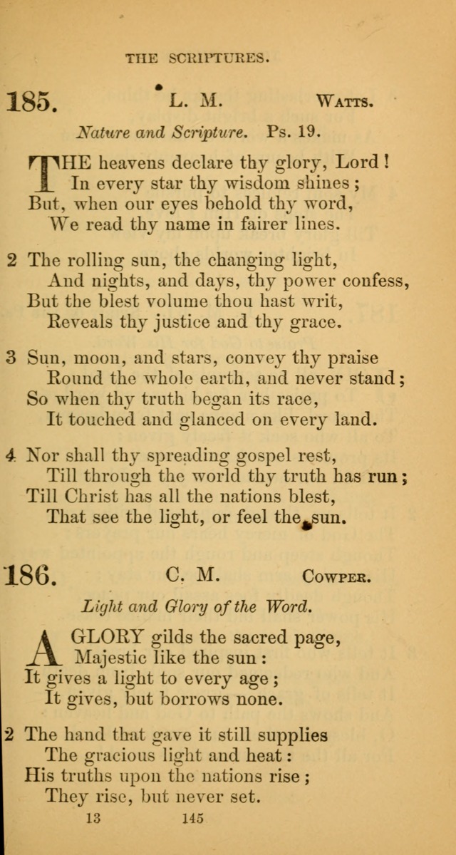 Hymns for Christian Devotion: especially adapted to the Universalist denomination. (New ed.) page 145