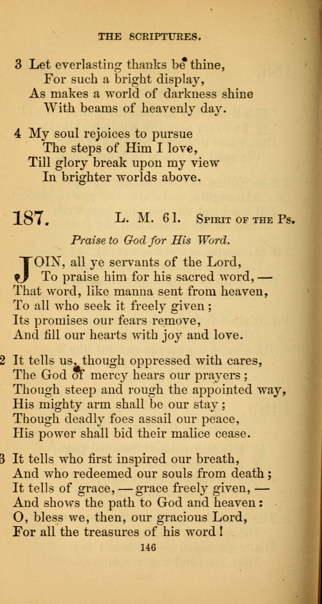 Hymns for Christian Devotion: especially adapted to the Universalist denomination. (New ed.) page 146