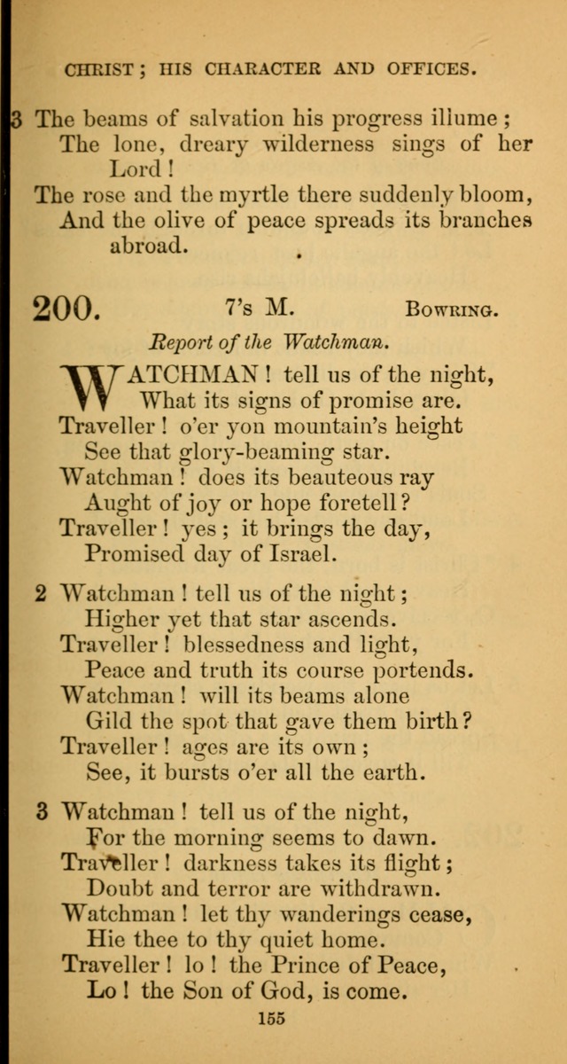 Hymns for Christian Devotion: especially adapted to the Universalist denomination. (New ed.) page 155