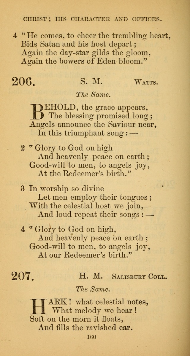 Hymns for Christian Devotion: especially adapted to the Universalist denomination. (New ed.) page 160