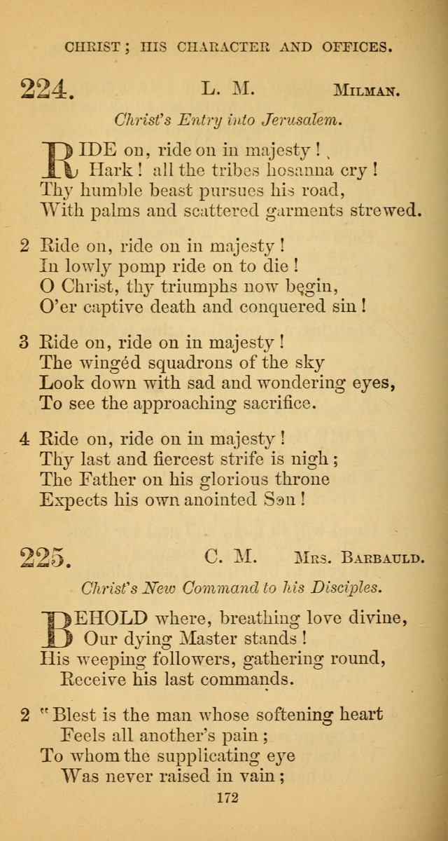 Hymns for Christian Devotion: especially adapted to the Universalist denomination. (New ed.) page 172