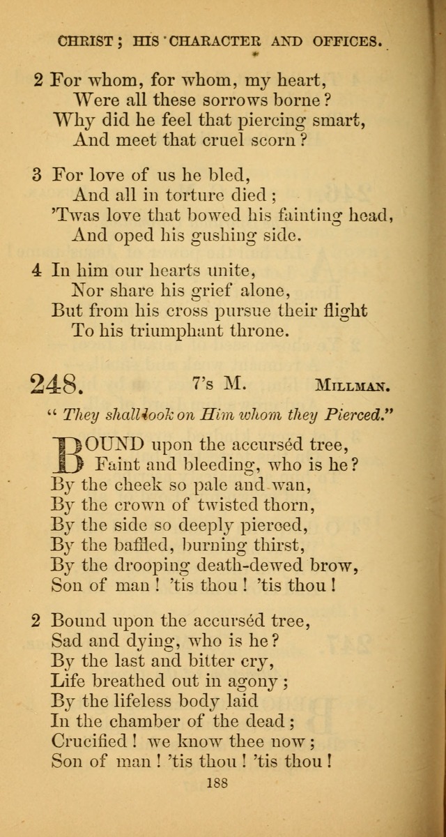 Hymns for Christian Devotion: especially adapted to the Universalist denomination. (New ed.) page 188