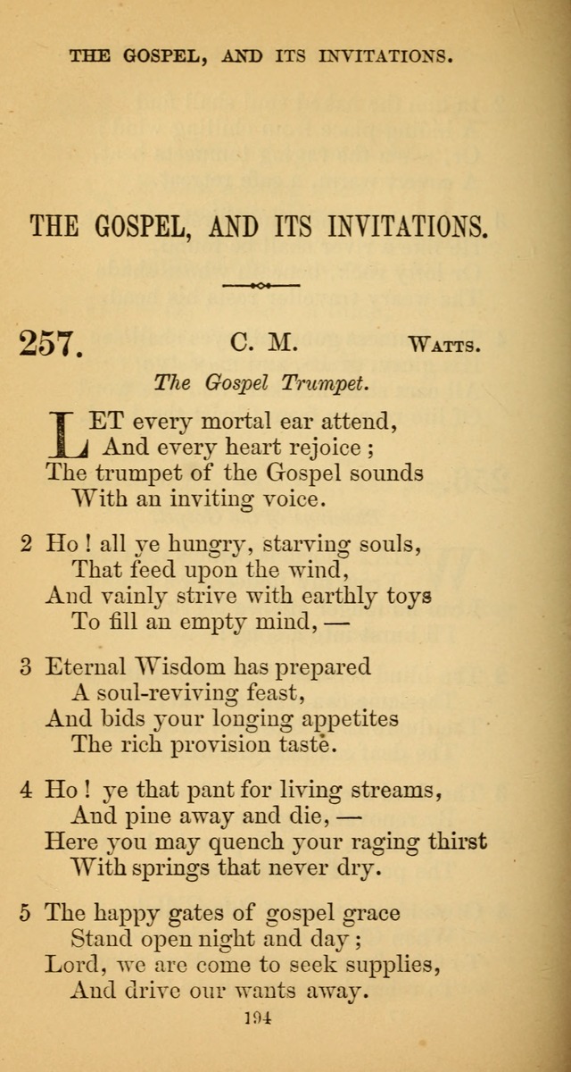 Hymns for Christian Devotion: especially adapted to the Universalist denomination. (New ed.) page 194