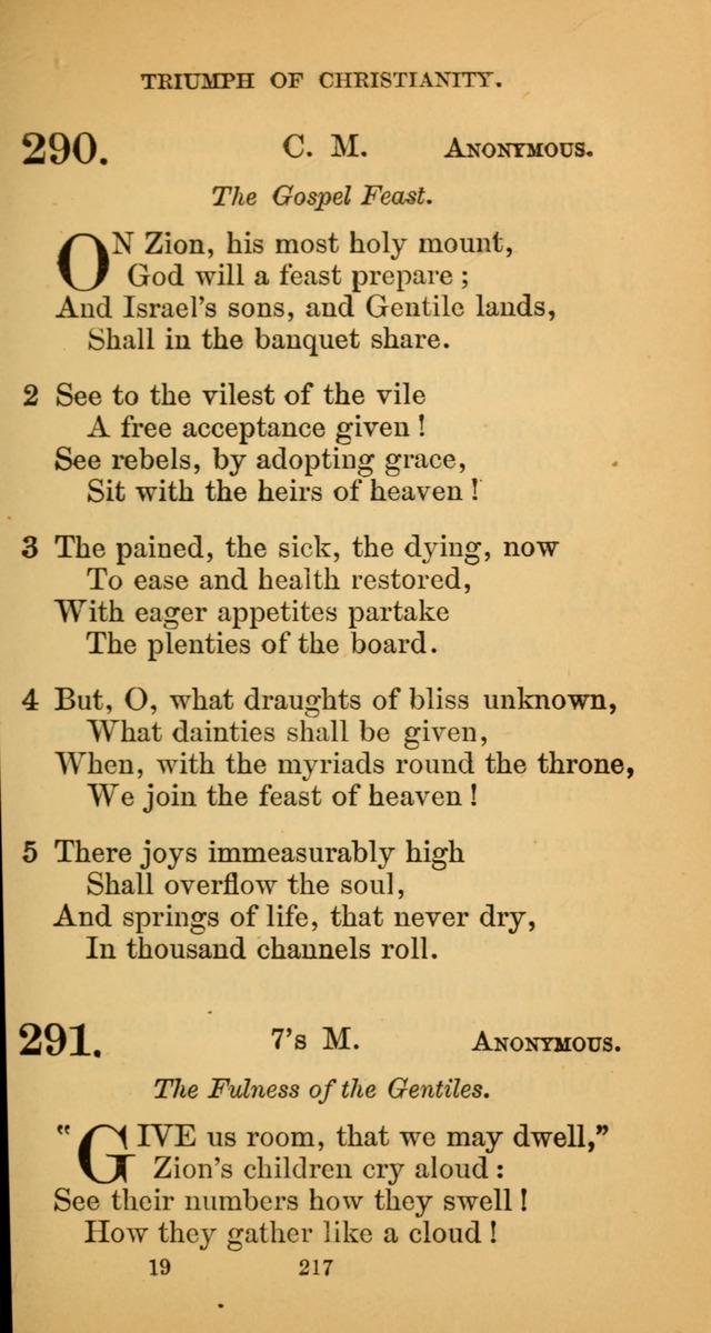 Hymns for Christian Devotion: especially adapted to the Universalist denomination. (New ed.) page 217