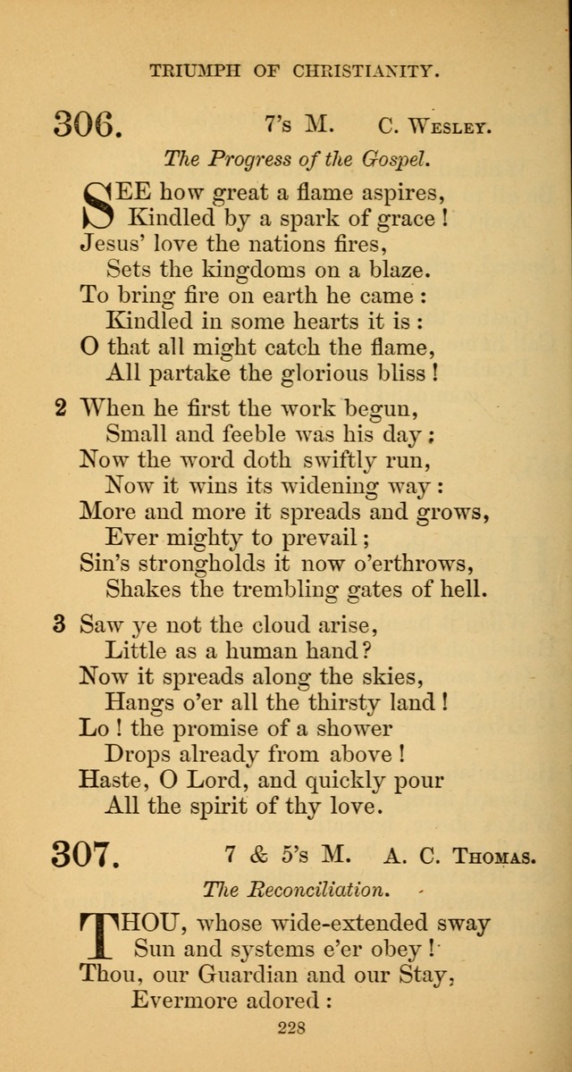 Hymns for Christian Devotion: especially adapted to the Universalist denomination. (New ed.) page 228