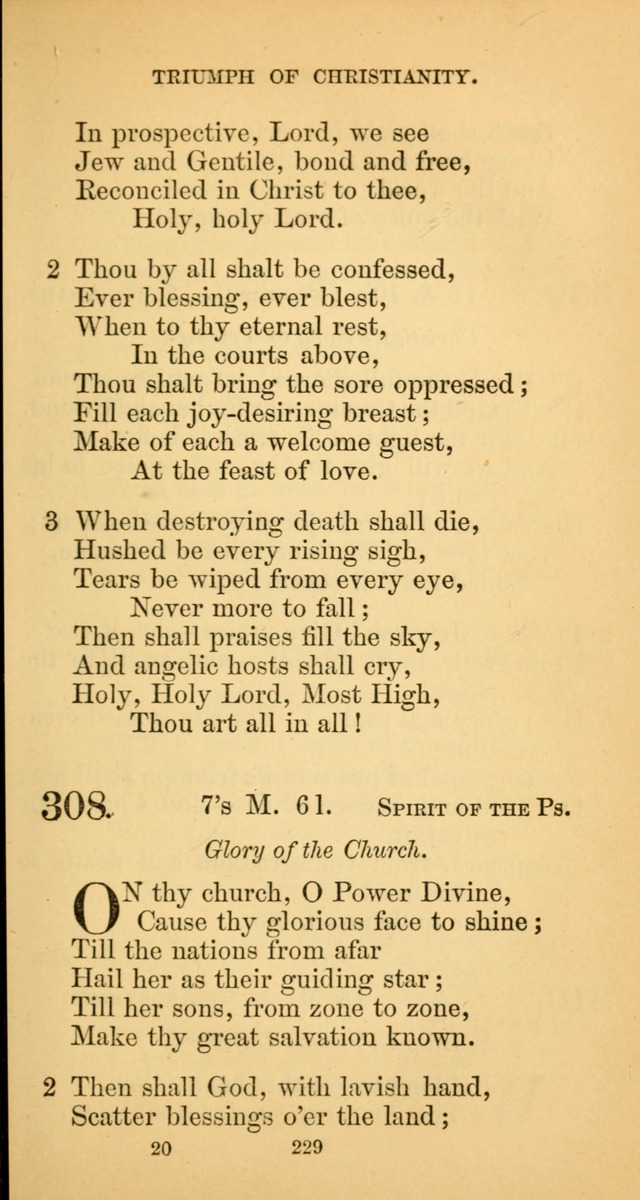 Hymns for Christian Devotion: especially adapted to the Universalist denomination. (New ed.) page 229