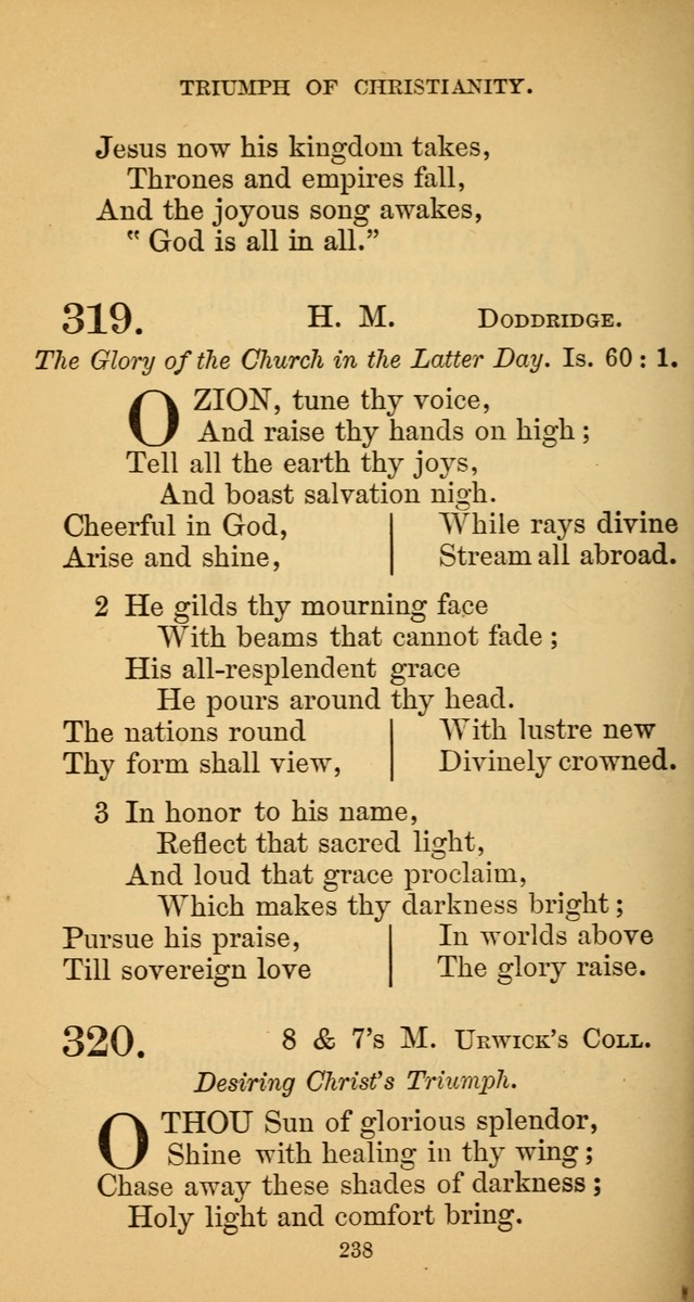 Hymns for Christian Devotion: especially adapted to the Universalist denomination. (New ed.) page 238