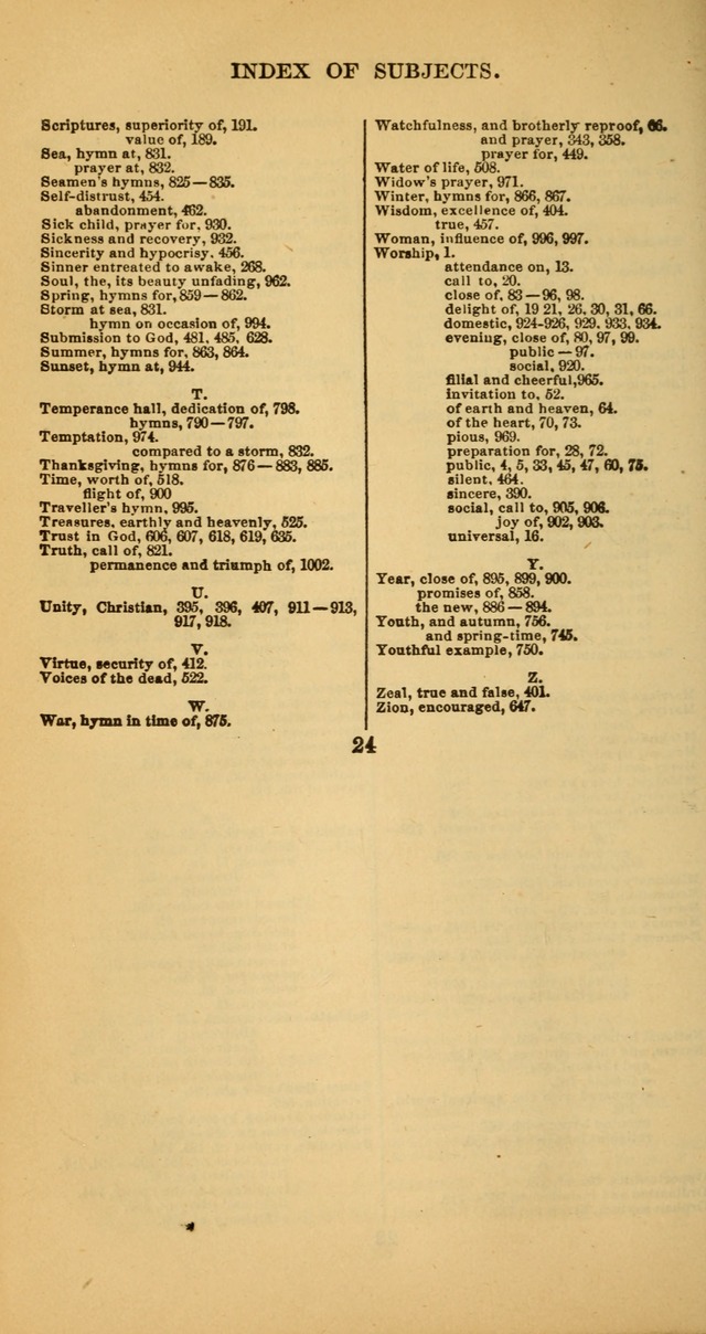 Hymns for Christian Devotion: especially adapted to the Universalist denomination. (New ed.) page 24