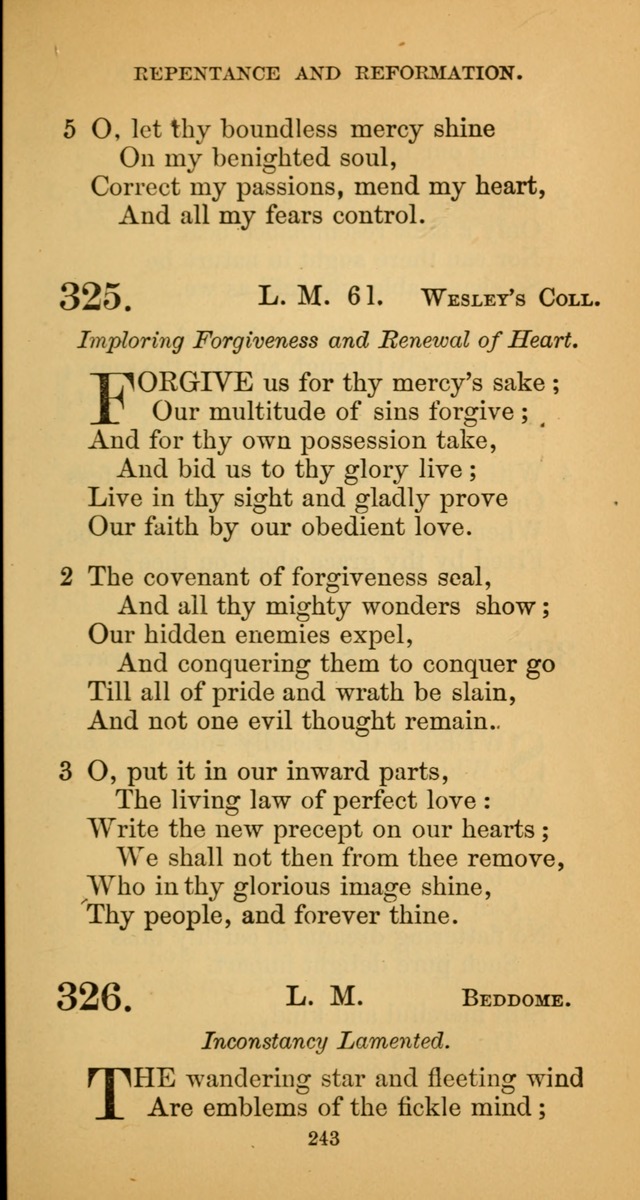 Hymns for Christian Devotion: especially adapted to the Universalist denomination. (New ed.) page 243