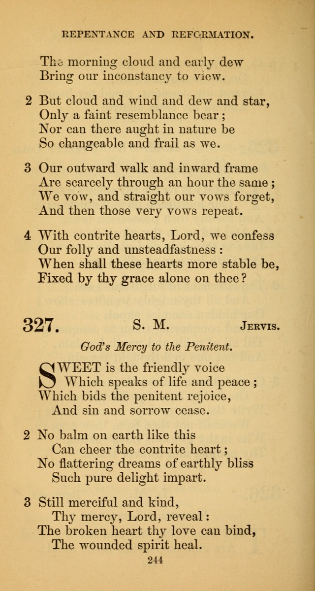 Hymns for Christian Devotion: especially adapted to the Universalist denomination. (New ed.) page 244