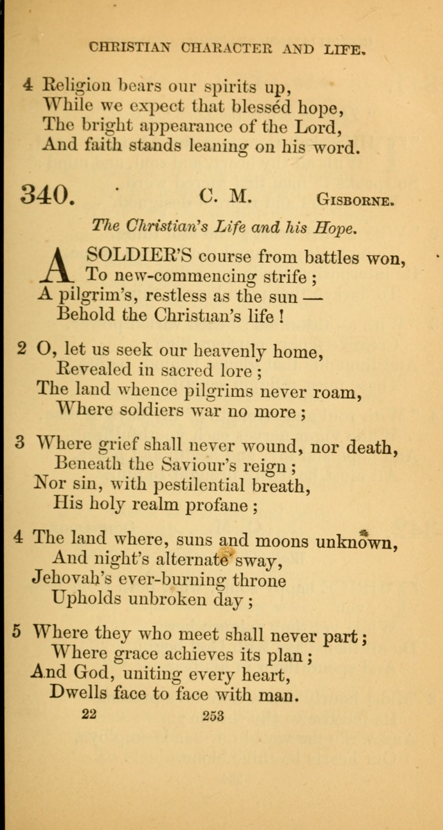 Hymns for Christian Devotion: especially adapted to the Universalist denomination. (New ed.) page 253