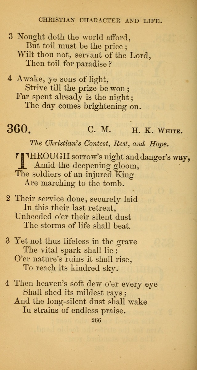 Hymns for Christian Devotion: especially adapted to the Universalist denomination. (New ed.) page 266